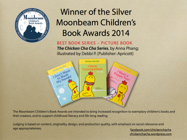chicken cha cha series by anna phang illustrated debbi p winner of silver moonbeam children book award 2014