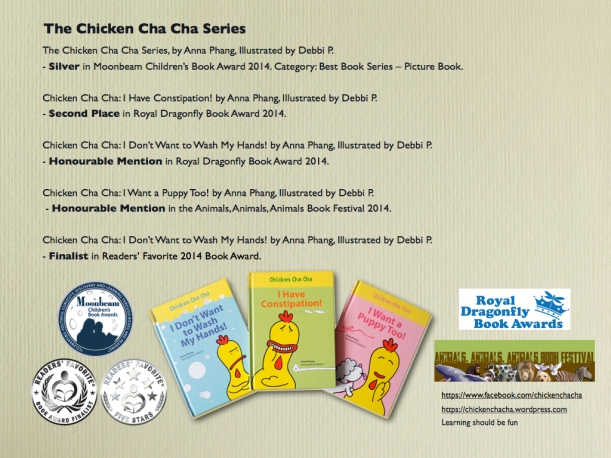 chicken cha cha children picture book series by anna phang awards 2014